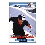 Banff-Lake Louise Region, Canadian Rockies (Canadian Pacific) Travel Poster,