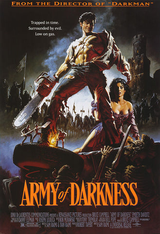 Army of Darkness Low on Gas One Sheet Movie Poster