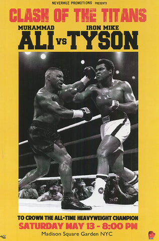 Ali vs. Tyson - Clash of the Titans - Regular Poster