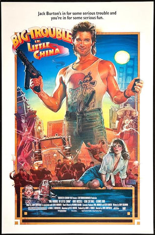 BIG TROUBLE IN LITTLE CHINA - Movie Poster