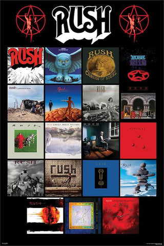 RUSH - Albums Covers