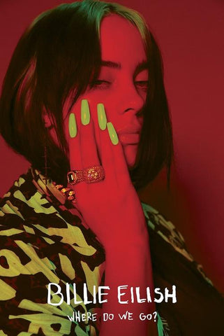 Billie Eilish - Green Nails