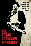 Texas Chainsaw Massacre Silhouette  - Movie Poster