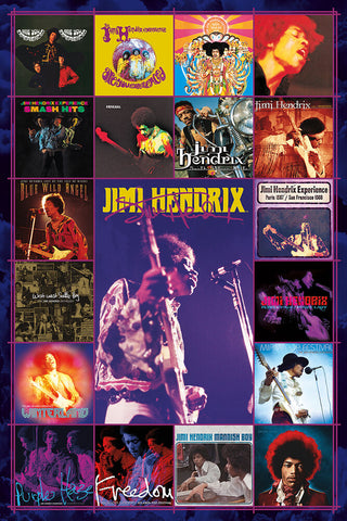 Jimi Hendrix - Albums Covers