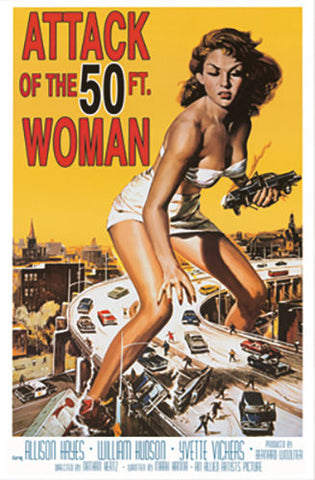 Attack of the 50 foot Woman - Movie Poster