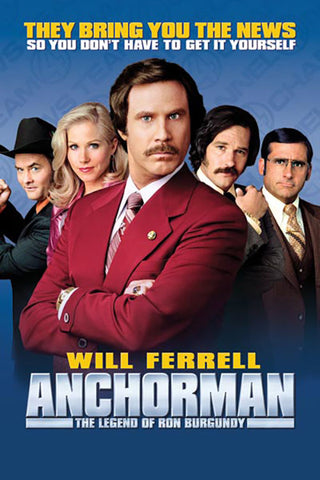 Anchorman - One Sheet  - Movie Poster