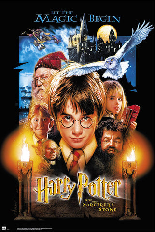 Harry Potter & Sorcerers Stone - Movie Poster