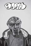 MF Doom - Comic Art B&W