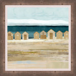 Ocean Huts Framed