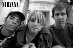 Nirvana - Band in Front Of Dalmacia Hotel