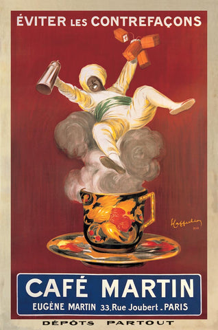 Cappiello Leonetto - Cafe Martin, 1921 by Leonetto Cappiello