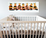 Anne Geddes Bumblebee Babies 12 x 35.5 Vintage Poster