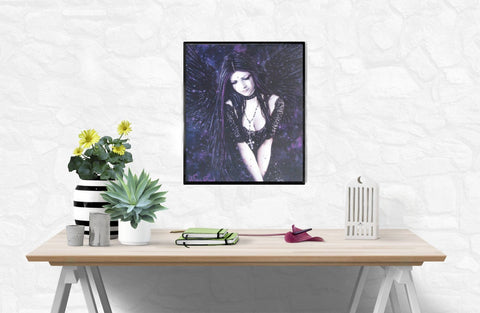 Victoria Frances - Lamenting Angel Poster Size 16 x 20