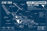 Star Trek Enterprise Blueprint