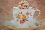 Anne Geddes Teacup Baby Poster 34 x 49 cm