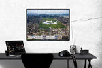 Space Shuttle Enterprise over Central Park Poster Paper