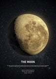 The Moon Photo Poster - Space Exploration