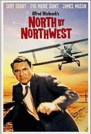 Alfred Hitchcock's North by Northwest - Cary Grant - Classic Vintage Film