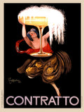 Leonetto Cappiello - Contratto by Artist Leonetto Cappiello Vintage Poster