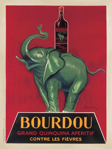 Leonetto Cappiello - Bourdou by Artist Leonetto Cappiello Vintage Poster