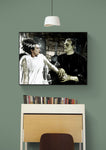 Bride of Frankenstein - Boris Karloff and Elsa Lanchester Movie Print