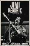 Jimi Hendrix in Copenhagen, Denmark September 3rd, 1970